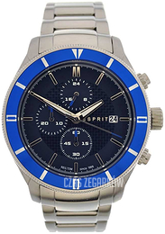 Esprit Czarny/Stal Ø44 mm ES109431002