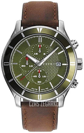Esprit Zielony/Skóra Ø44 mm ES109431003