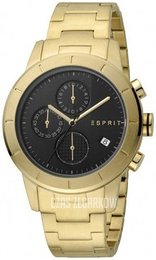 Esprit Czarny/Stal w odcieniu złota Ø42 mm ES1G108M0095