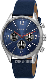 Esprit Niebieski/Skóra Ø42 mm ES1G210L0025