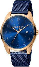 Esprit Cameo Niebieski/Stal Ø42 mm ES1G212M0085