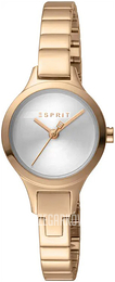 Esprit Srebrny/Stal w kolorze różowego złota Ø26 mm ES1L055M0035