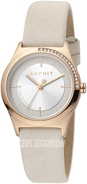 Esprit Srebrny/Skóra Ø30 mm ES1L116L0055