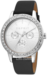 Esprit Srebrny/Skóra Ø40 mm ES1L138L0015