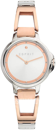 Esprit Srebrny/Stal w kolorze różowego złota Ø28 mm ES1L146M0035