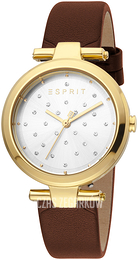 Esprit Fine Srebrny/Skóra Ø34 mm ES1L167L0035