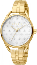 Esprit Srebrny/Stal w odcieniu złota Ø36 mm ES1L177M0085