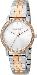 Esprit Srebrny/Stal w kolorze różowego złota Ø32 mm ES1L183M2095