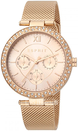 Esprit Betty Różowe złoto/Stal w kolorze różowego złota Ø38 mm ES1L189M0095
