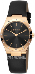 Esprit Kristin Czarny/Skóra Ø30 mm ES1L191L0025