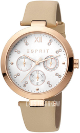 Esprit Srebrny/Skóra Ø38 mm ES1L213L0025
