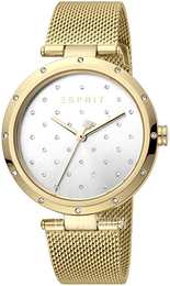 Esprit Srebrny/Stal w odcieniu złota Ø38 mm ES1L214M0065