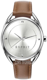 Esprit Dress Srebrny/Skóra Ø36 mm ES906552002