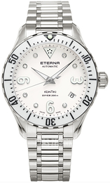 Eterna Kontiki Biały/Stal Ø38 mm 1280.41.66.1733