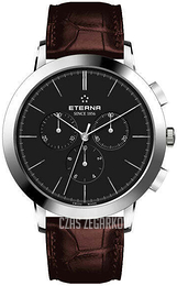 Eterna Eternity Czarny/Skóra Ø42 mm 2760.41.50.1415