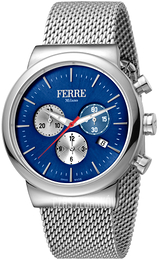 Ferrè Milano Niebieski/Stal Ø42 mm FM1G106M0051
