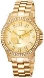 Ferrè Milano Żółte złoto/Stal w odcieniu złota Ø36 mm FM1L022M0071