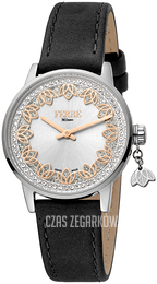 Ferrè Milano Srebrny/Skóra Ø32 mm FM1L103L0501