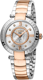 Ferrè Milano Srebrny/Stal w kolorze różowego złota Ø36 mm FM1L104M0111