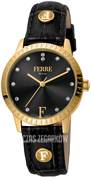 Ferrè Milano Czarny/Skóra Ø32 mm FM1L128L0201