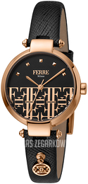 Ferrè Milano Chiara Czarny/Skóra Ø30 mm FM1L134L0021
