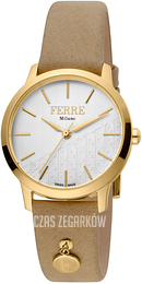 Ferrè Milano Donna Sara Srebrny/Stal w odcieniu złota Ø32 mm FM1L152L0021
