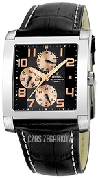 Festina Multifunction Czarny/Skóra F16235-D
