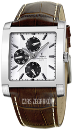 Festina Multifunction Biały/Skóra F16235-G