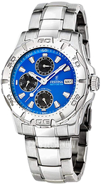 Festina Niebieski/Stal Ø42 mm F16242-4