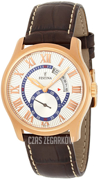 Festina Biały/Skóra Ø40 mm F16277-2