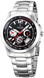 Festina Czarny/Stal Ø44 mm F16291-3