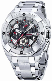 Festina Chrono Szary/Stal Ø45 mm F16351-2