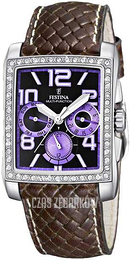 Festina Multifunction Czarny/Skóra F16362-L