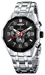 Festina Sport Czarny/Stal Ø47 mm F16383-6