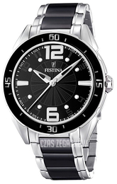 Festina Dress Czarny/Stal Ø40 mm F16395-2