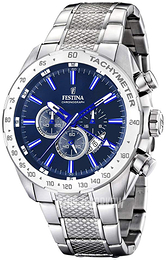 Festina Sport Niebieski/Stal Ø46 mm F16488-B