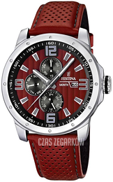 Festina Sport Brązowy/Skóra Ø45 mm F16585-1