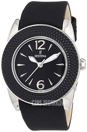 Festina Czarny/Skóra Ø38 mm F16592-6