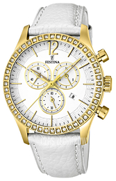 Festina Biały/Skóra Ø41 mm F16605-1