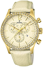 Festina Beżowy/Skóra Ø41 mm F16605-4