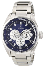 Festina Sport Niebieski/Stal Ø44 mm F16608-3