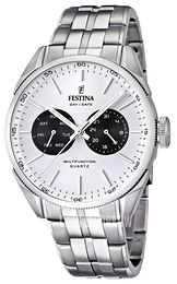 Festina Biały/Stal Ø43 mm F16630-2