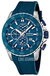 Festina Niebieski/Guma Ø46 mm F16642-2