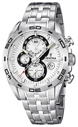 Festina Srebrny/Stal Ø44 mm F16654-1