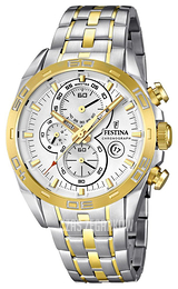 Festina Srebrny/Stal w odcieniu złota Ø45 mm F16655-1