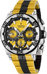 Festina Żółty/Stal Ø45 mm F16659-7