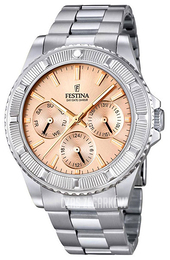 Festina Beżowy/Stal Ø40 mm F16690-2