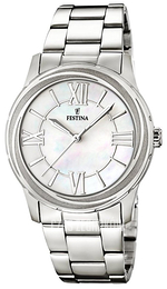 Festina Biały/Stal Ø36 mm F16722-1