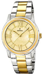 Festina Żółte złoto/Stal w odcieniu złota Ø36 mm F16723-1