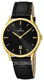 Festina Dress Czarny/Skóra Ø39 mm F16747-4